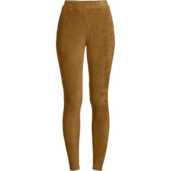 Women's Plus Size High Rise Corduroy Leggings - Picture 1 of 3